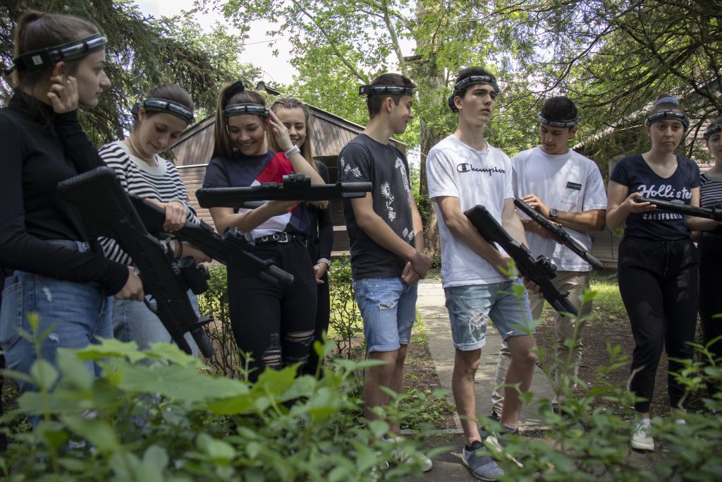 lasertag csata
